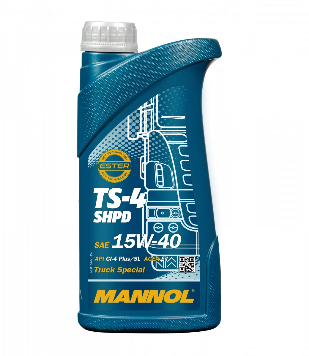 ACEITE MANNOL TS-4 SHPD 15W40 1LT