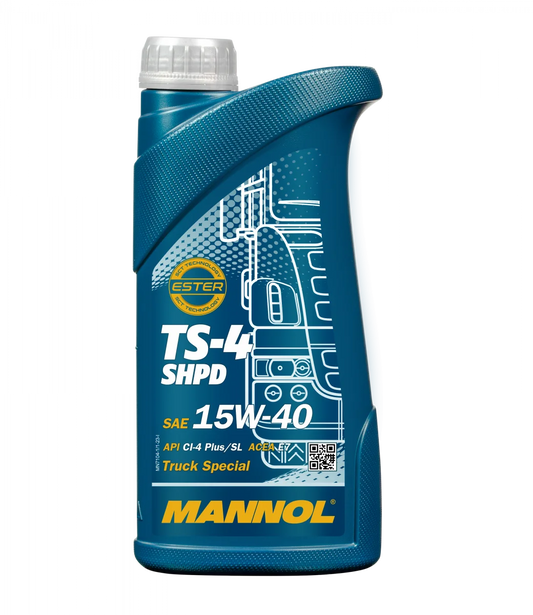 ACEITE MANNOL TS-4 SHPD 15W40 1LT